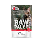 Masová kapsička Raw Paleo  Kitten – Hovězí s lososovým olejem