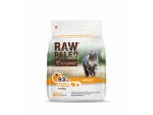 RAW Paleo Adult Cat - suché krmivo s krůtím a kuřecím masem pro dospělé kočky 2Kg